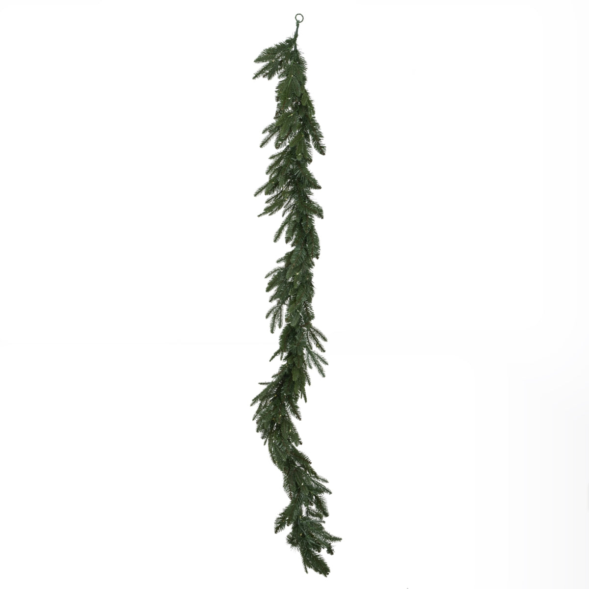 Green Pre-Lit Woodland 200 LED Fir Christmas Garland - view 3