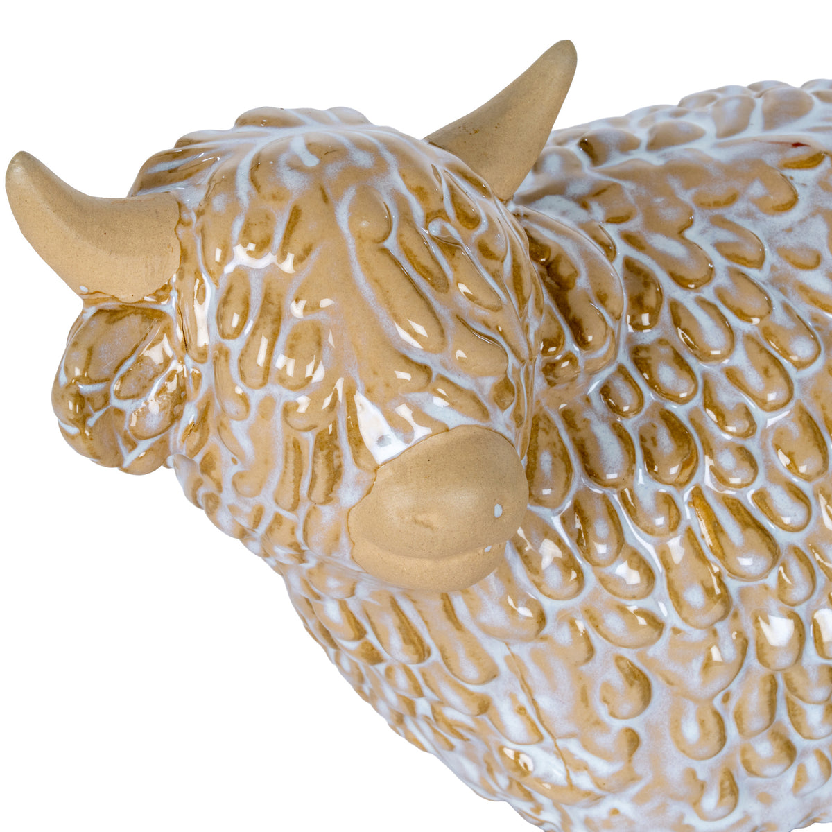 Large Alora Ceramic Highland Cow - view 3