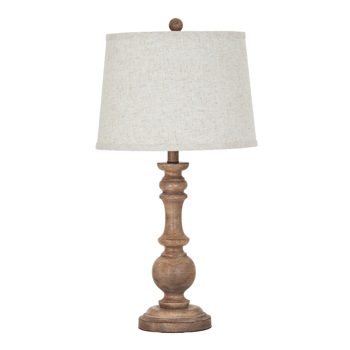 Seraphia Table Lamp With Edged Linen Shade - view 3