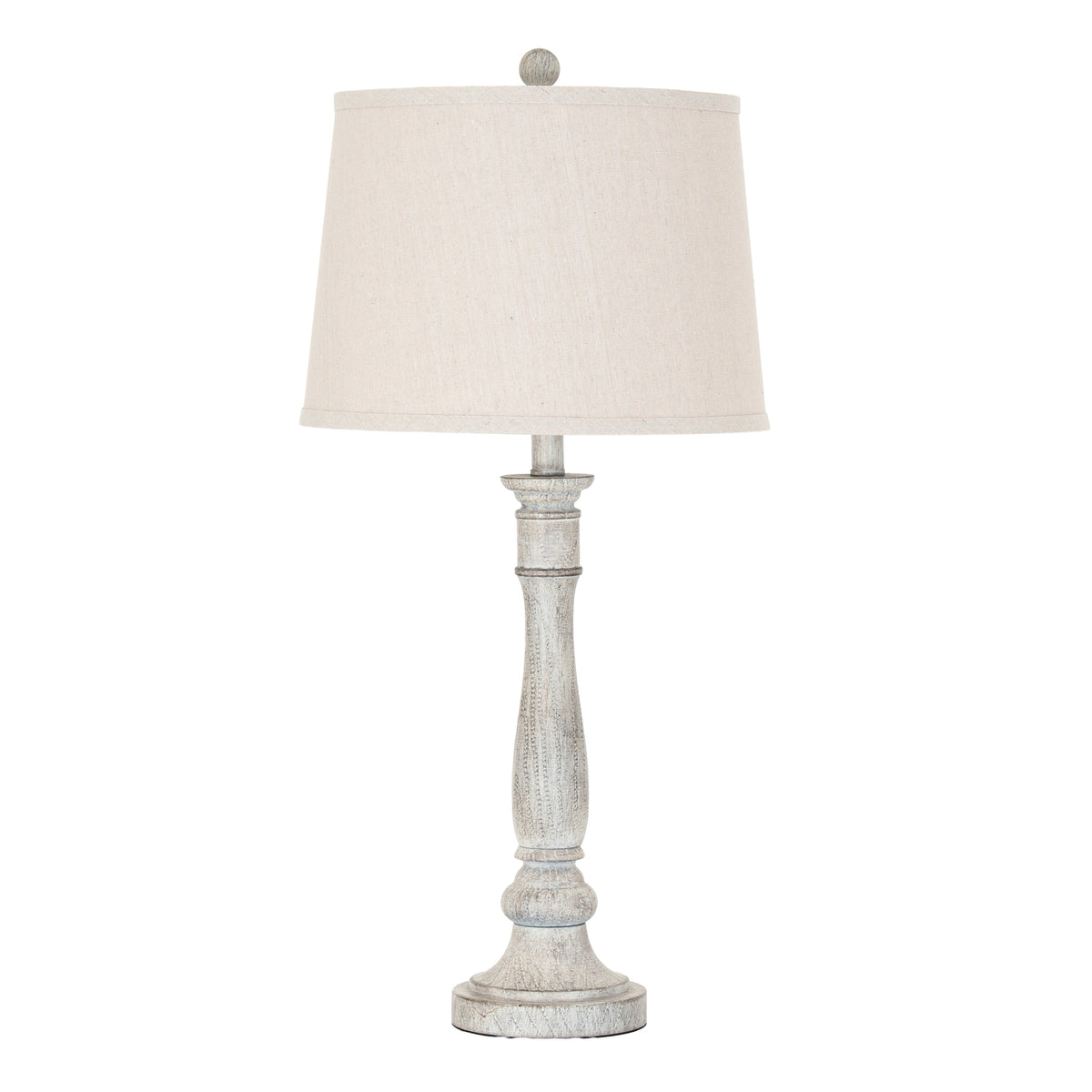 Stella Table Lamp With Linen Shade - view 2