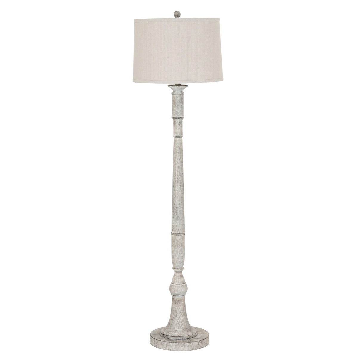 Stella Floor Lamp With Linen Shade - view 2