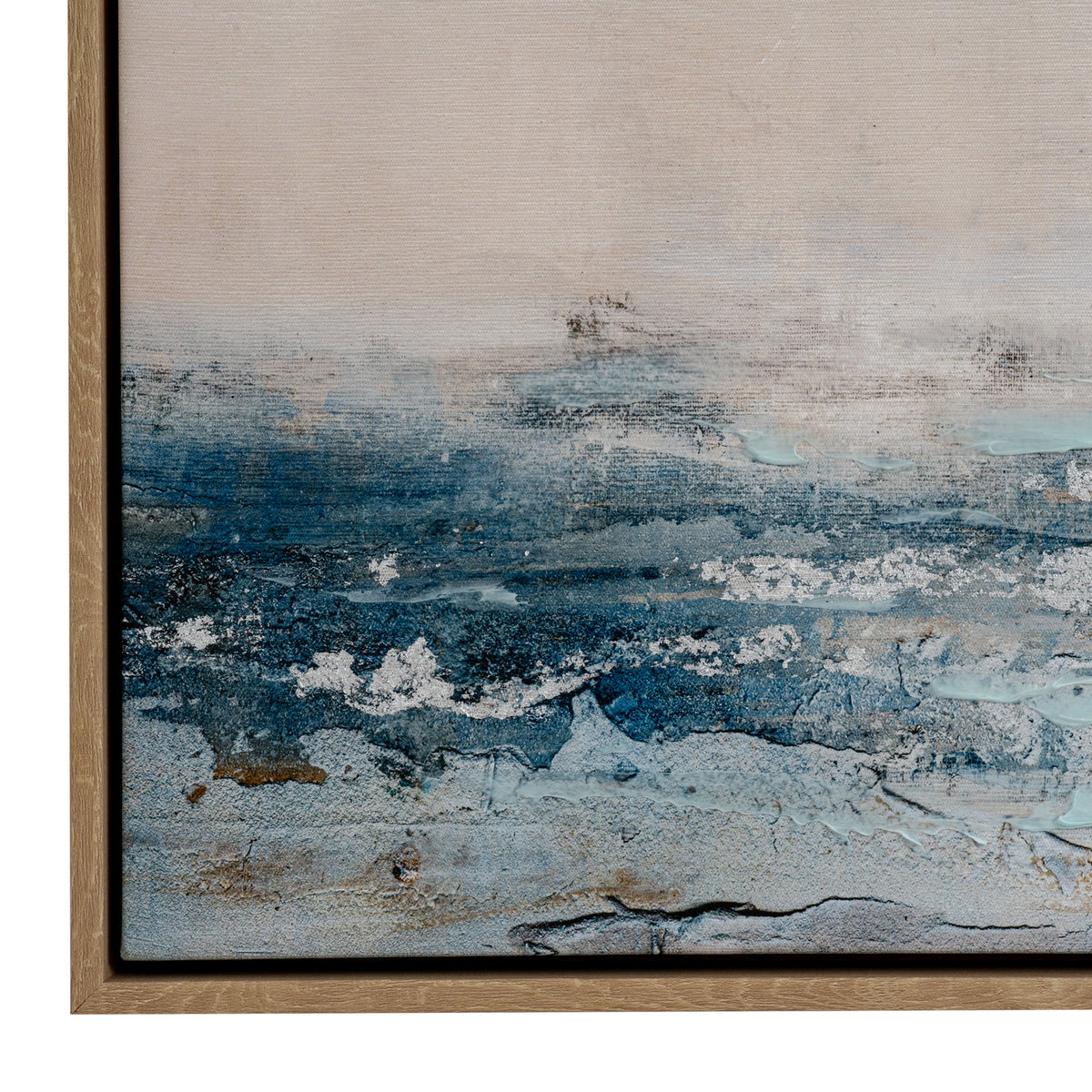 Stratos Hand Painted Canvas In Frame - view 3
