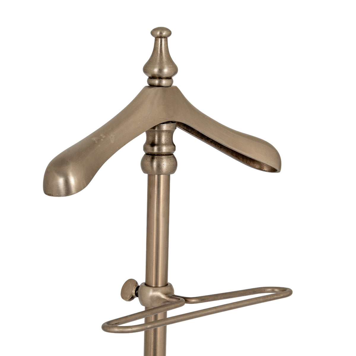 Antiqued Silver Valet Stand - view 3