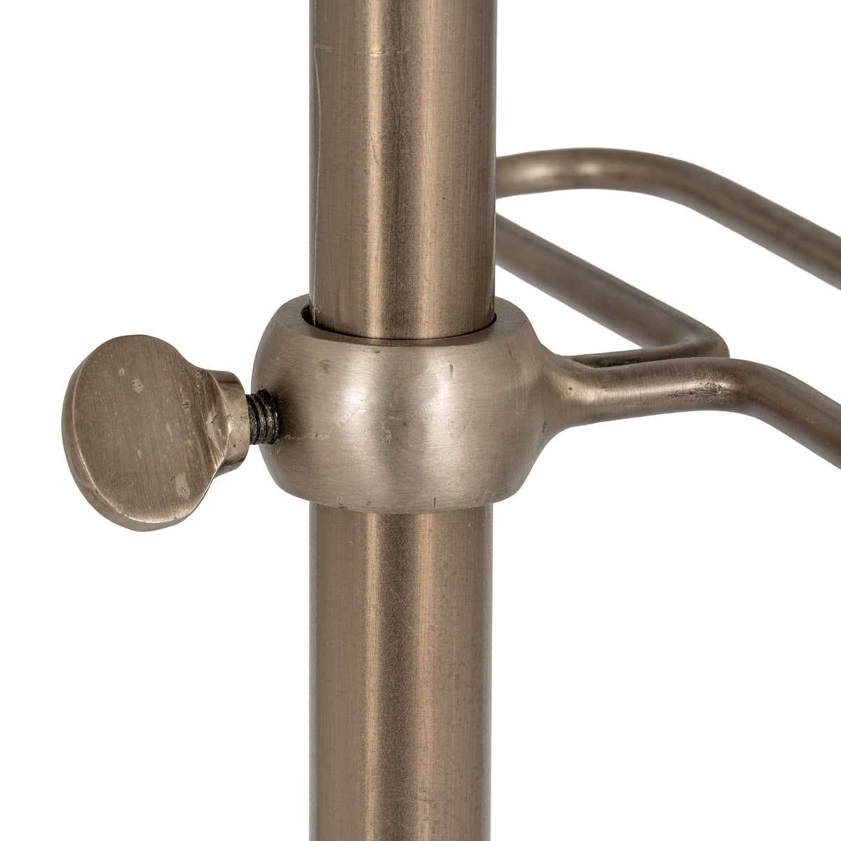 Antiqued Silver Valet Stand - view 4