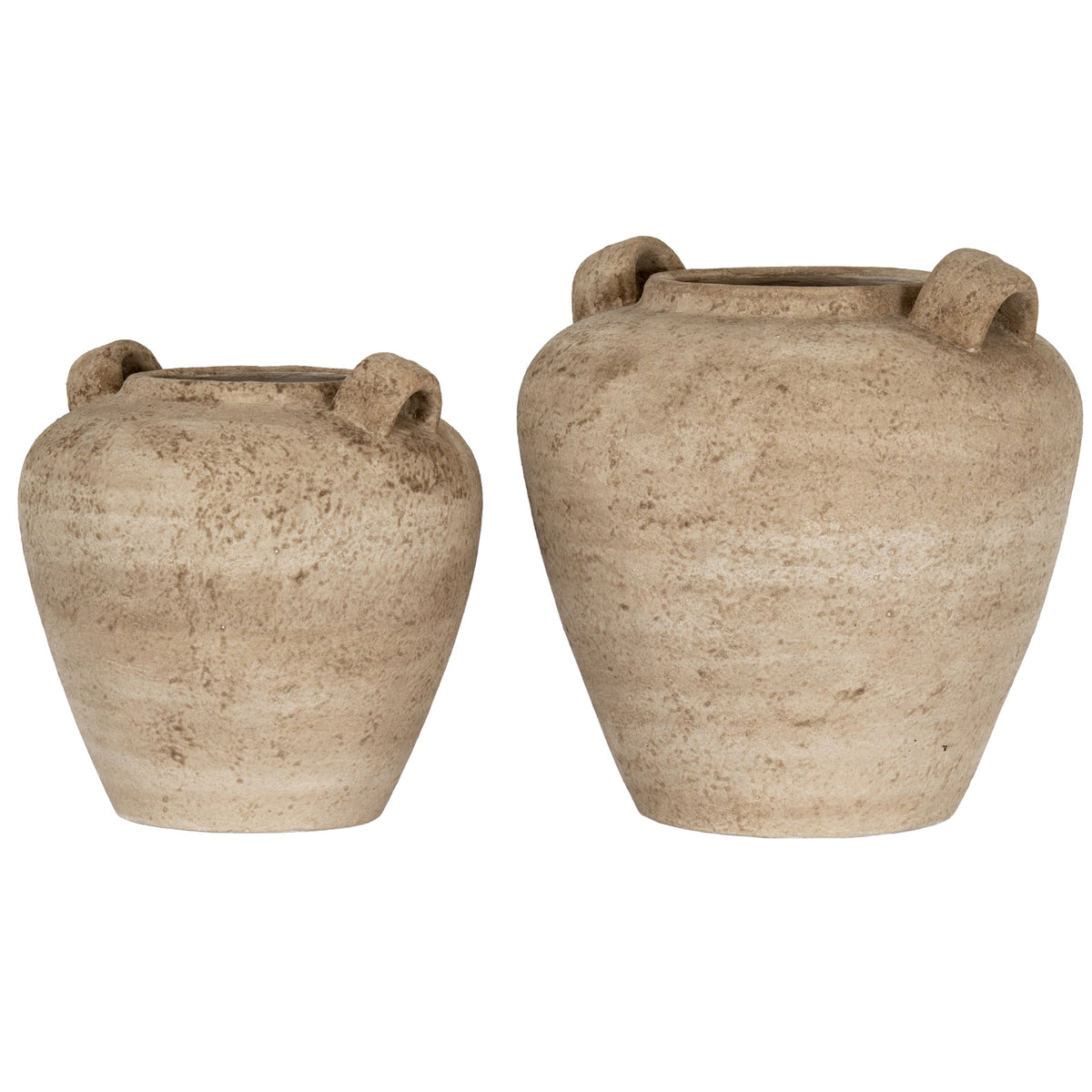 Terra Large Urn Vase With Handles - view 5