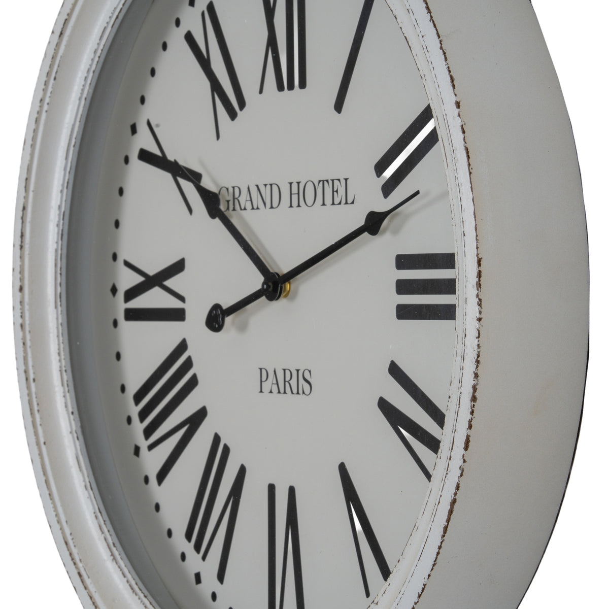 Hotel Paris White Clock With Glass - view 2