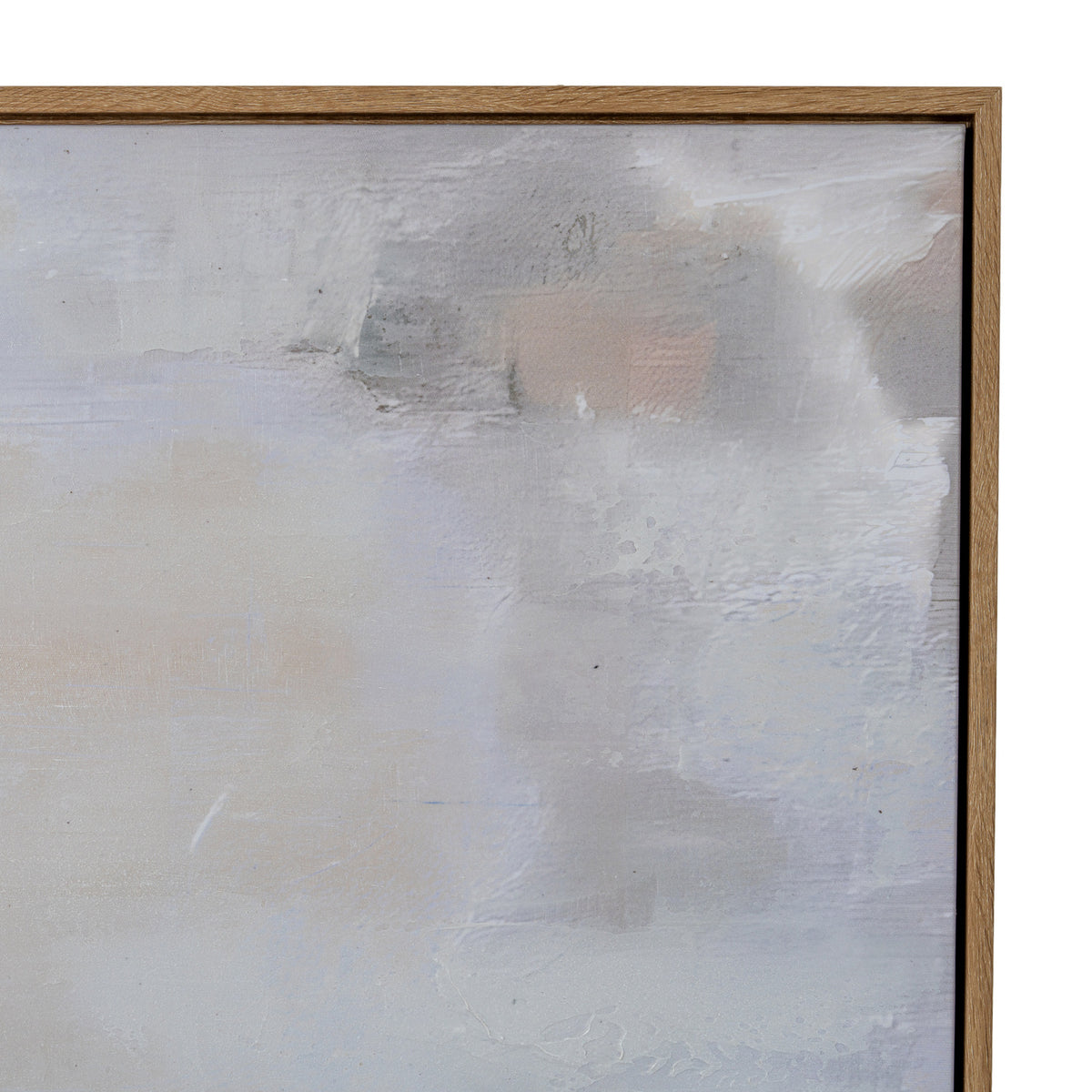 Hillside View Hand Painted Canvas In Frame - view 2