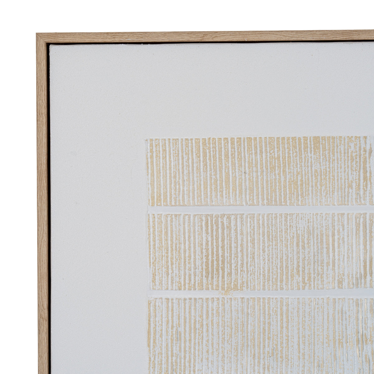 Sola Textured Line Canvas In Frame - view 2