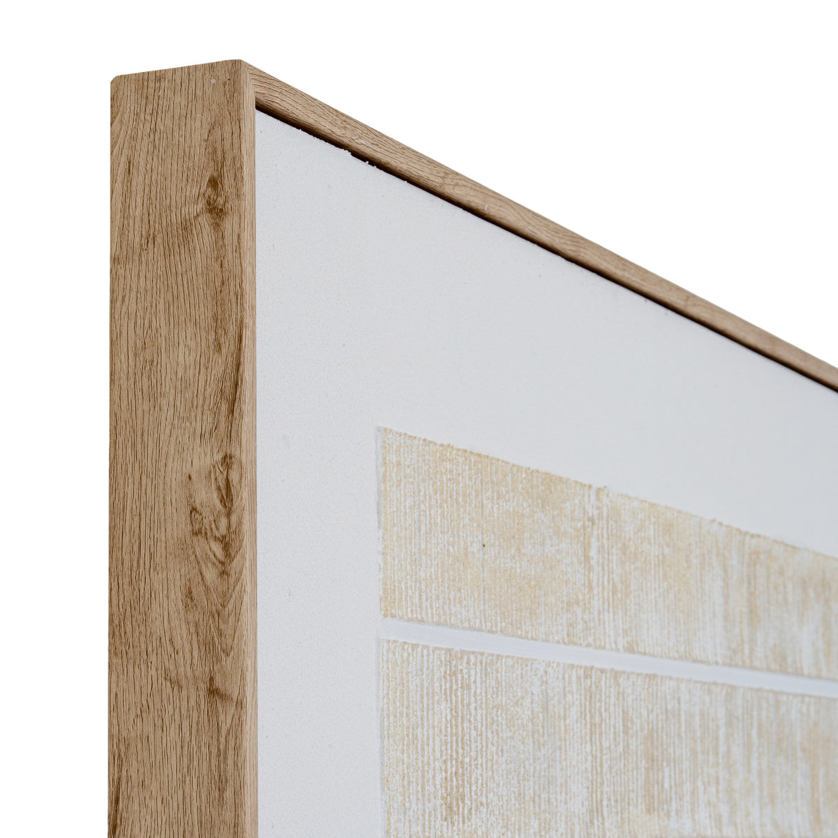 Sola Textured Line Canvas In Frame - view 3