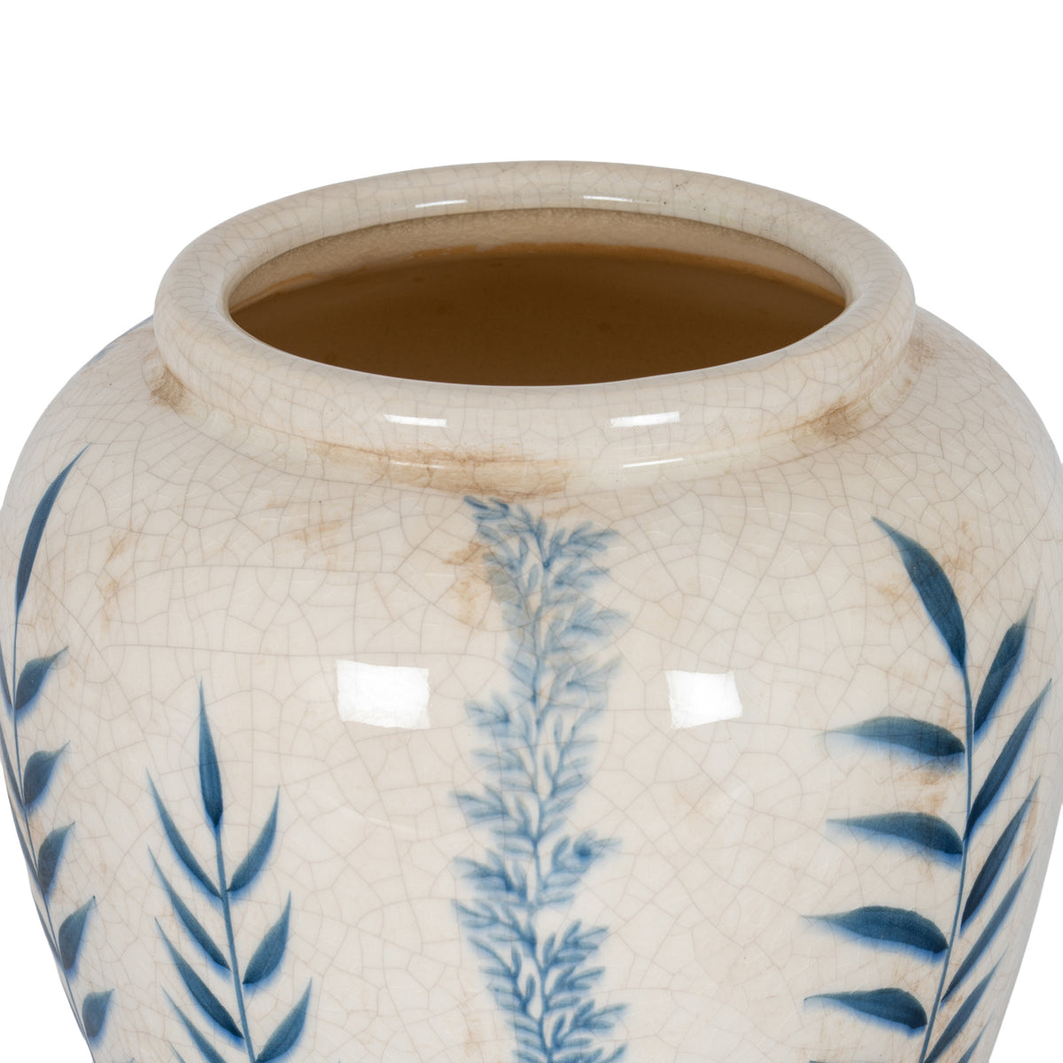 Small Blue Flora Olpe Vase - view 3
