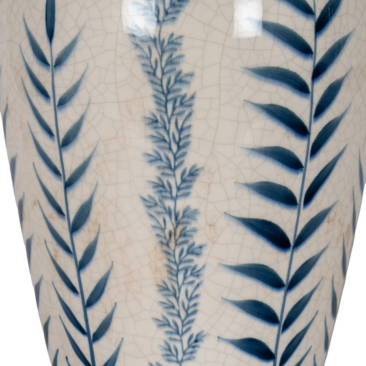 Classic Blue Flora Juniper Vase - view 4