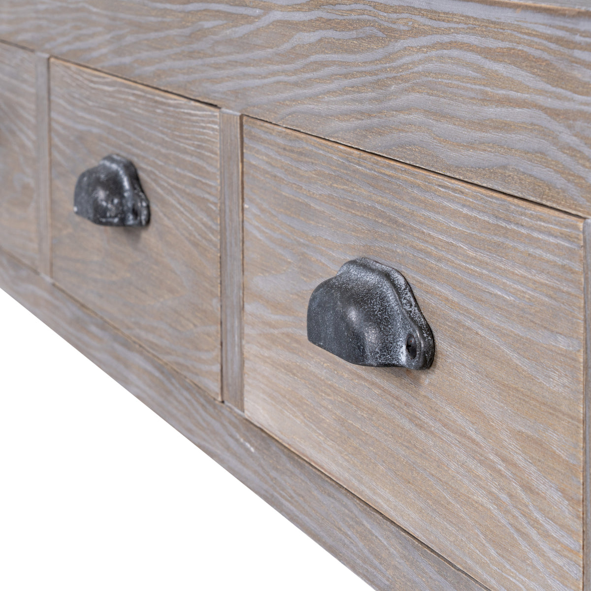 Haldon Collection 3 Drawer Console Table - view 3