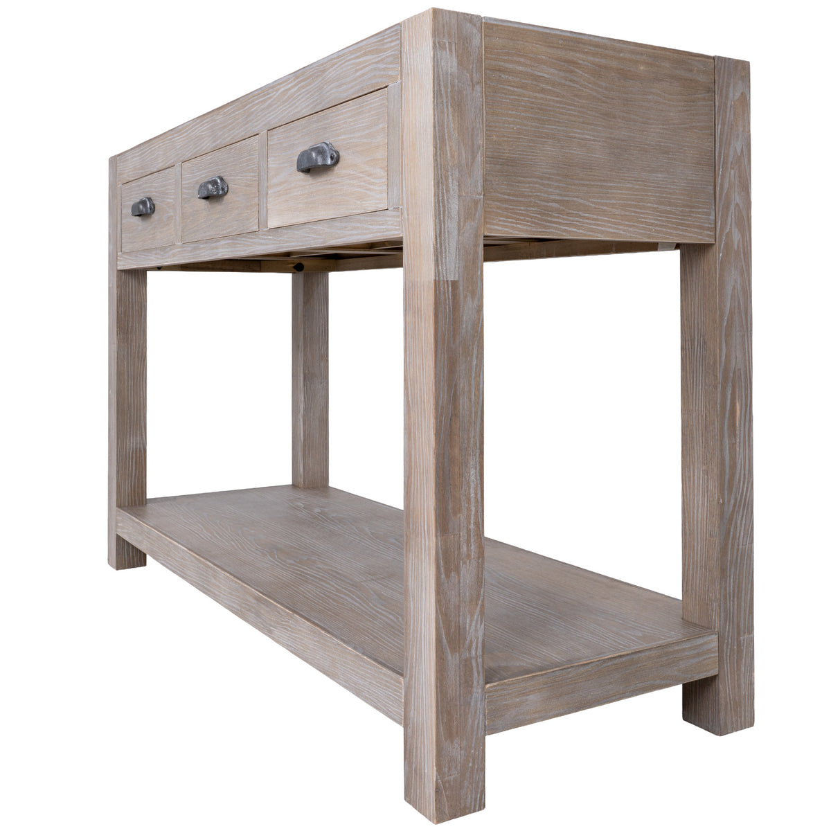 Haldon Collection 3 Drawer Console Table - view 4