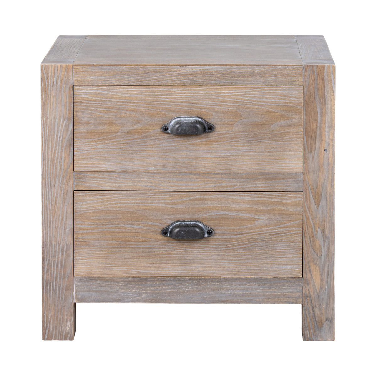 Haldon Collection 2 Drawer Bedside Table - view 2